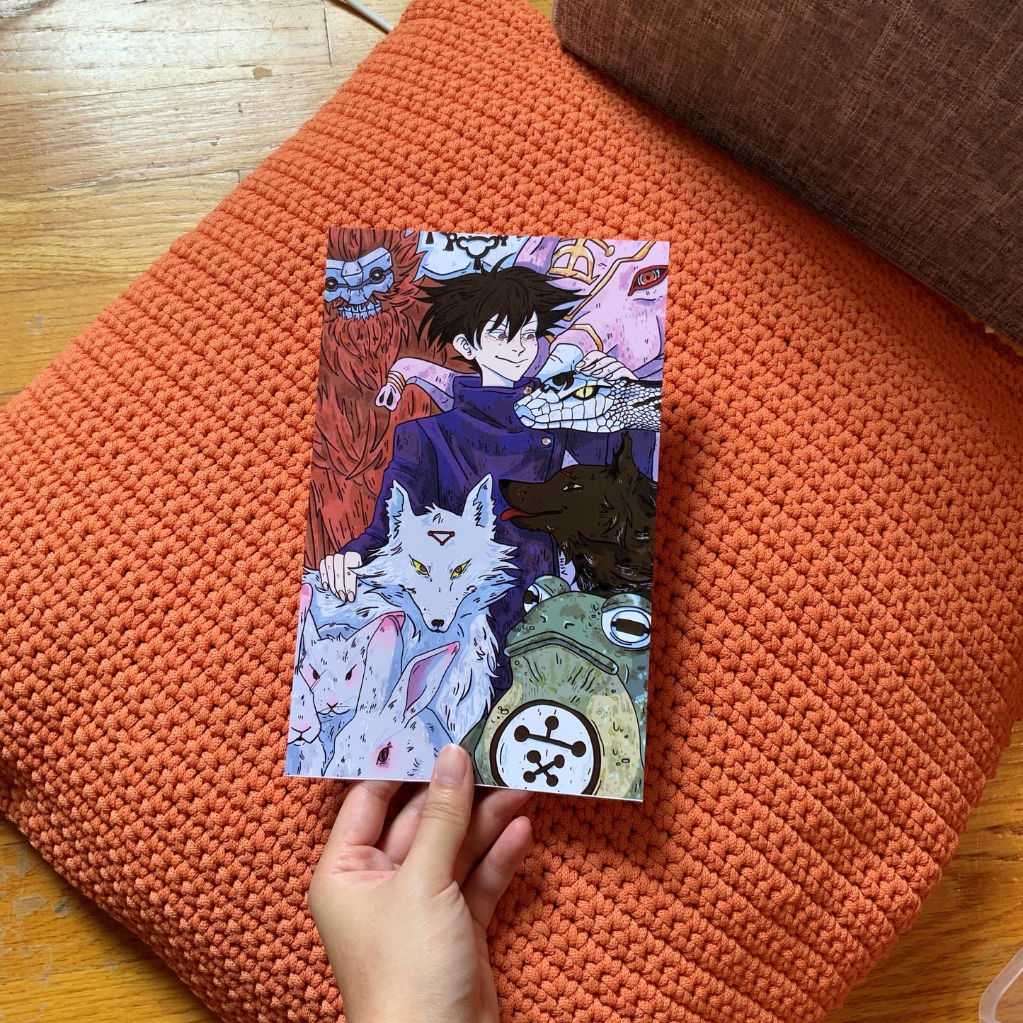 Jujutsu Kaisen Megumi Shikigami Prints