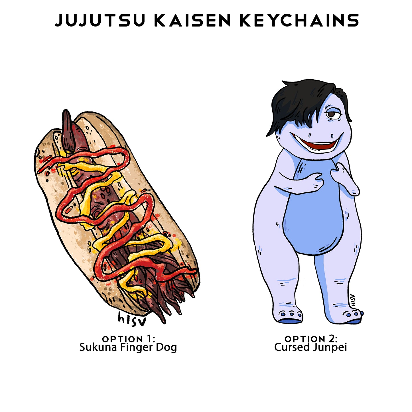 Jujutsu Kaisen Keychains